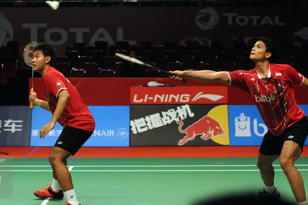 20150814-Angga/Ricky Menyerah Kepada Ganda Jepang-Jakarta
