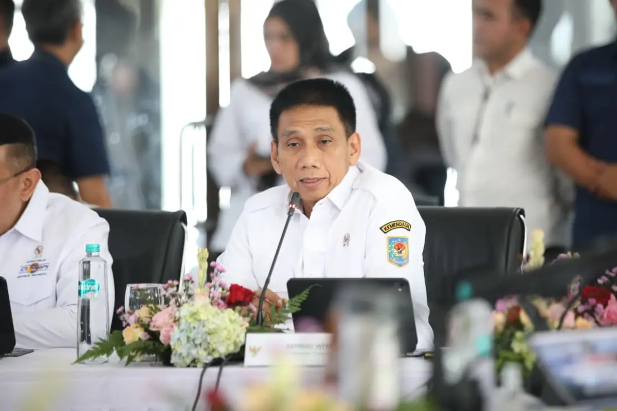 Wamendagri Wiyagus Dorong Penguatan Regulasi Tata Ruang untuk Dukung Pengembangan Kereta Api Nasional