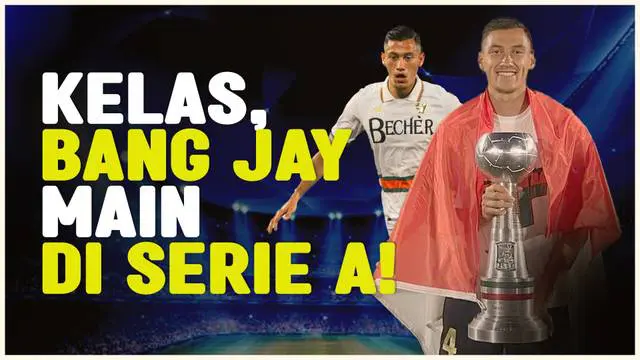 VIDEO: Kegembiraan Bek Timnas Indonesia, Jay Idzes Bawa Venezia Naik Kasta ke Serie A