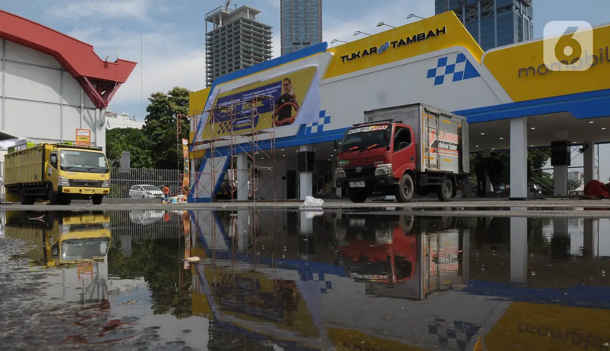 Ajang Indonesia International Motor Show (IIMS) akan diselenggarakan pada 15-25 Februari 2024. (merdeka.com/Imam Buhori)