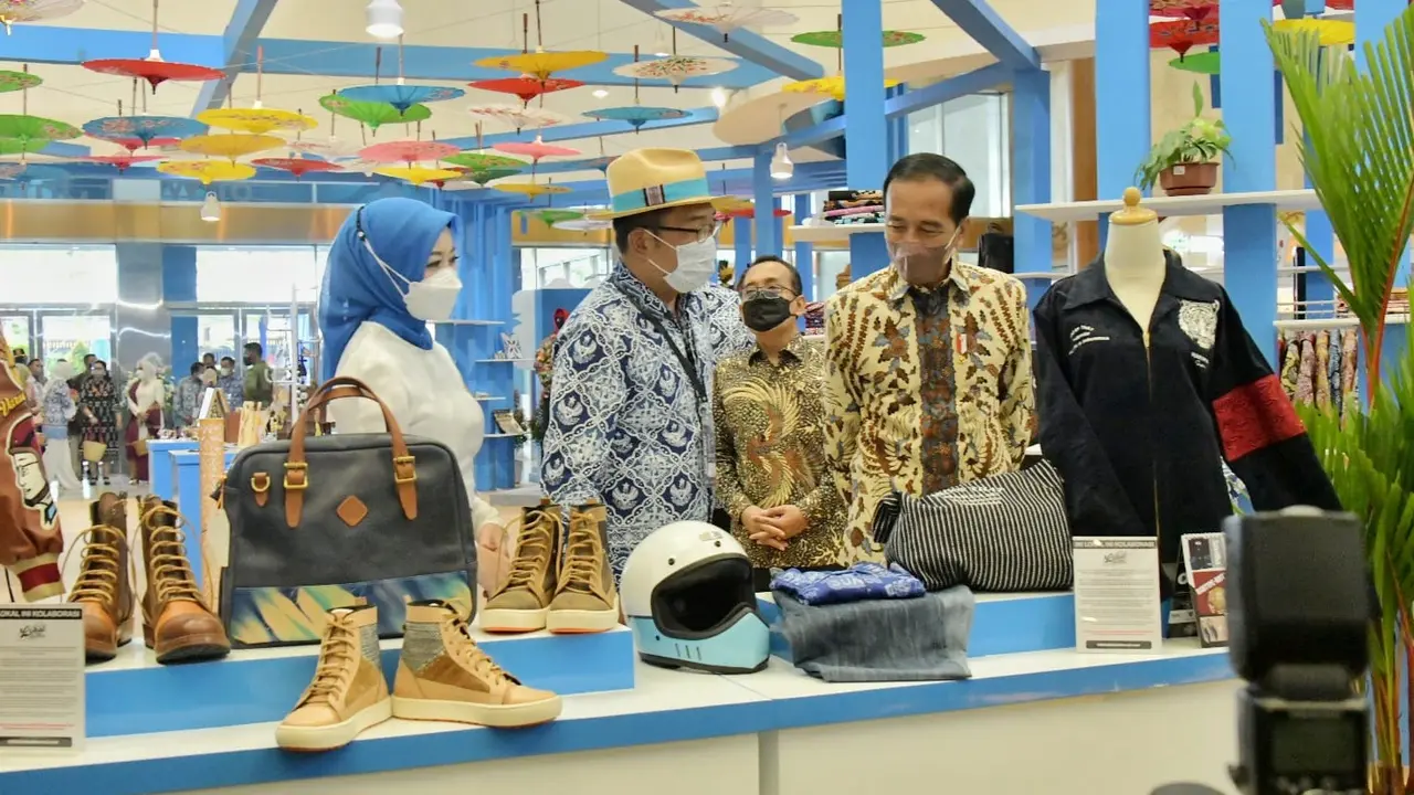 Inacraft 2022 Resmi Dibuka, Presiden Jokowi Ajak Masyarakat Cintai Produk Dalam Negeri Produk