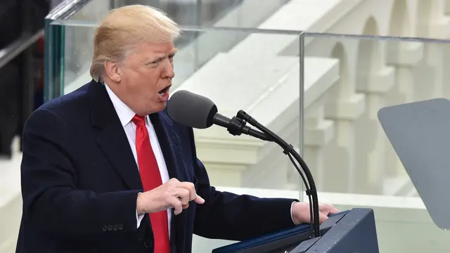20170121- Pidato Donald Trump -AFP Photo