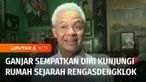 Sementara, Calon Presiden nomor urut 3, Ganjar Pranowo melanjutkan kampanye jelang Pilpres 2024. Pada Jumat siang, Ganjar menyambangi rumah sejarah Rengasdengklok di Kabupaten Karawang, Jawa Barat.