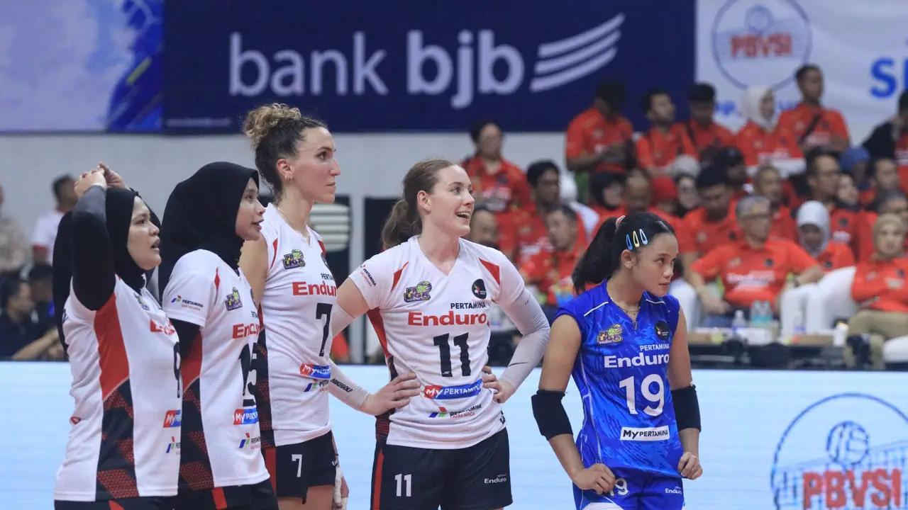 Jakarta BIN vs Jakarta Pertamina Enduro: PLN Mobile Proliga 2024