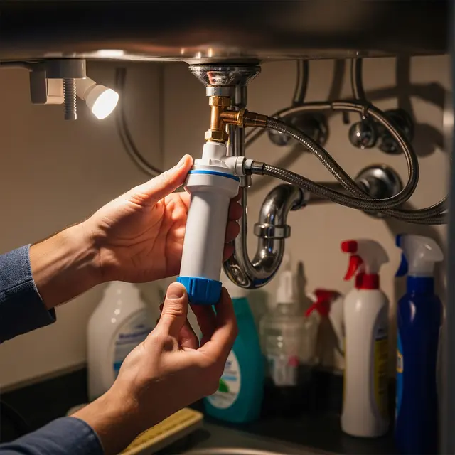 Memasang Filter Air Sederhana di Rumah (Gemini AI)