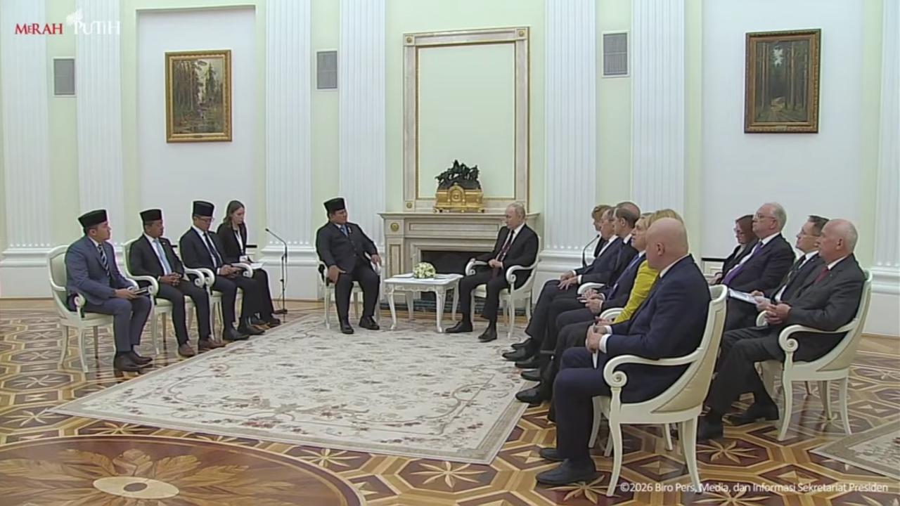 Pertemuan di Kremlin, Prabowo–Putin Fokus Perkuat Kemitraan di Berbagai Sektor