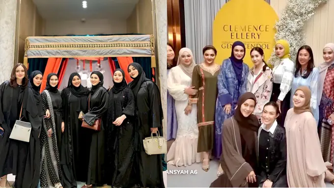 Adu Gaya Bukber 3 Geng Artis, dari AADC, Mamayu, hingga Cendol