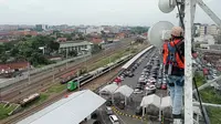 BTS XL Axiata di Stasiun Tugu Yogyakarta (Foto: Corpcomm XL Axiata)