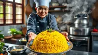 Cara Membuat Nasi Kuning Kukus yang Enak dan Menggugah Selera