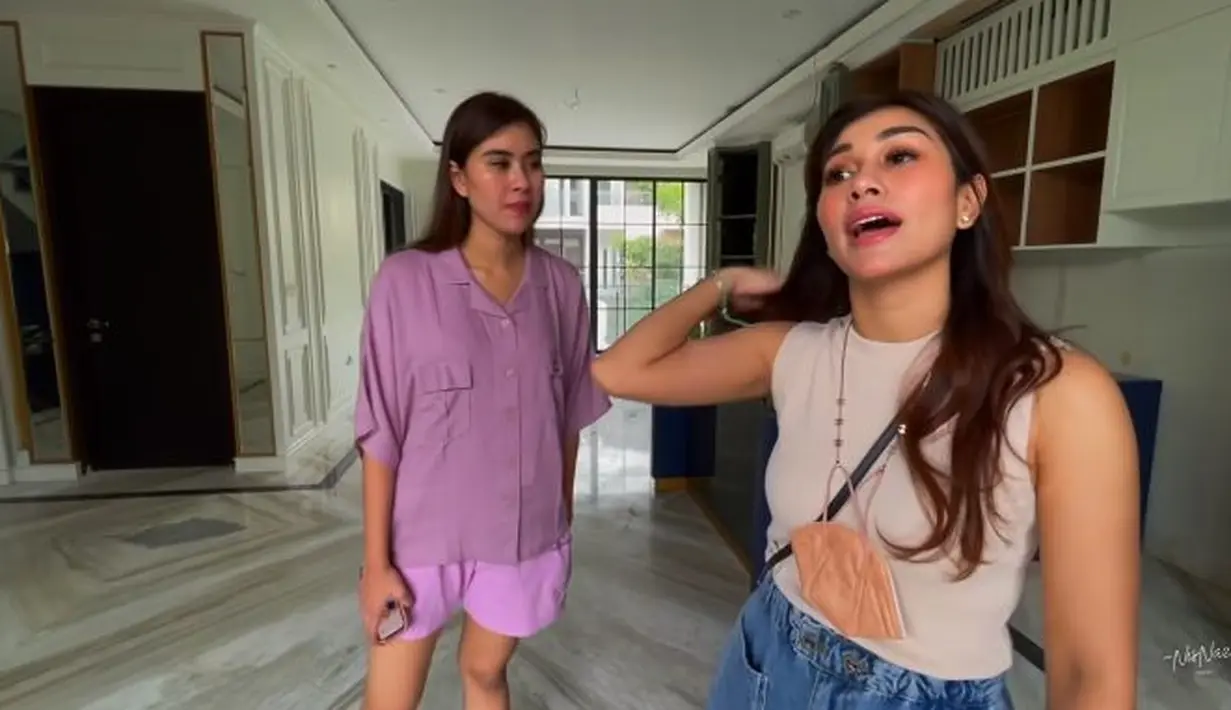 Dari kanal YouTube miliknya, NisNaz Channel, rumah tersebut sudah hampir 100% rampung pengerjaannya. (YouTube/NizNaz Channel)