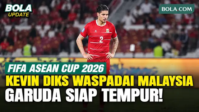Kevin Diks Bicara Persaingan dengan Malaysia di FIFA ASEAN Cup 2026, Kapten Timnas Indonesia Janji Tampil Maksimal