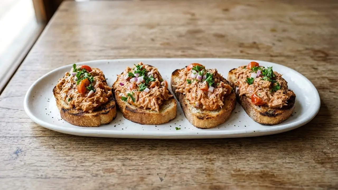 Resep Bruschetta Tuna Pedas