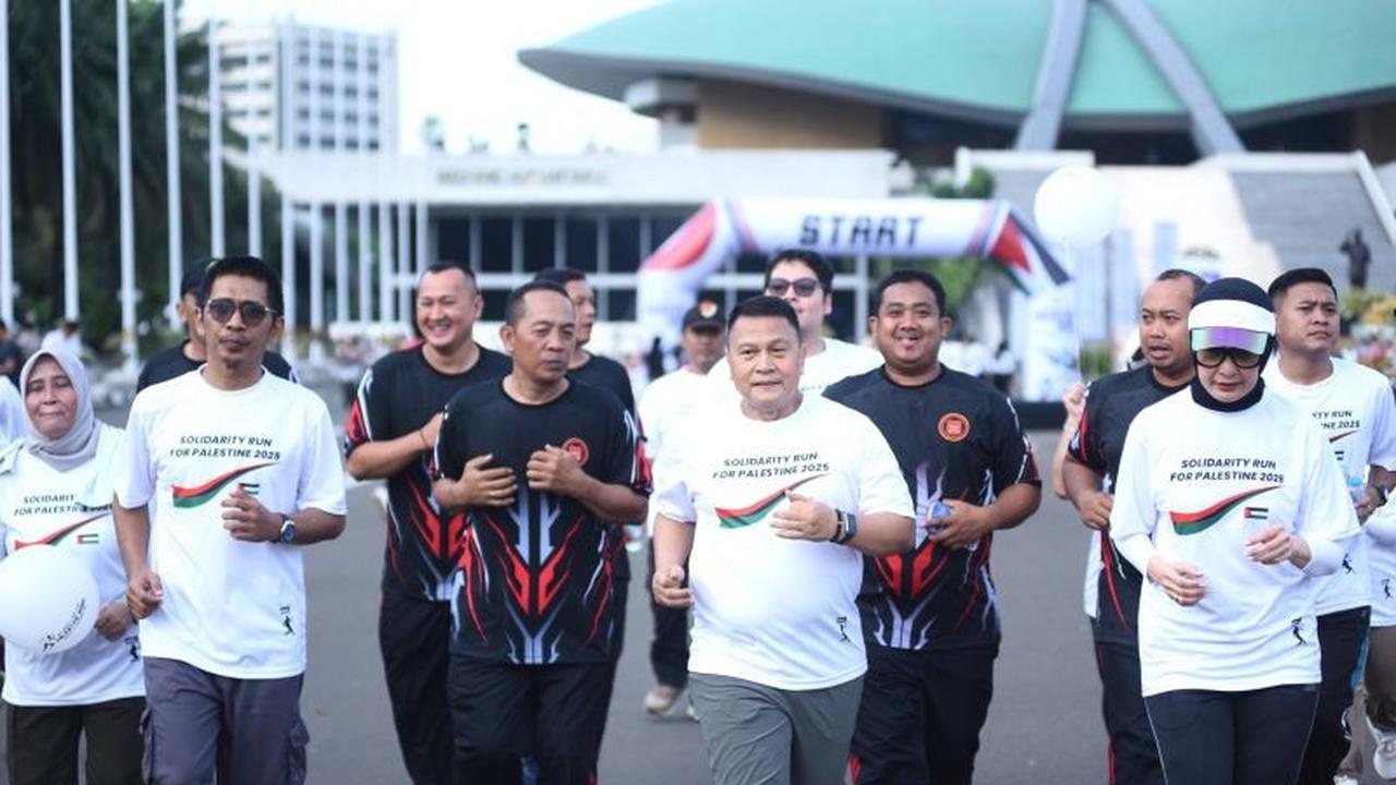 DPR RI Gelar Solidarity Run Palestina, Wujud Nyata Dukungan Kemerdekaan