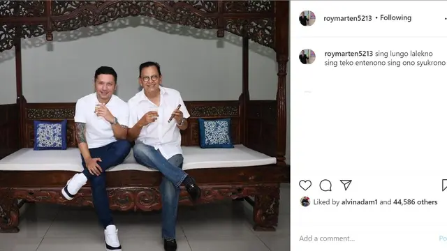 Gading Marten - Roy Marten (Foto: Instagram/@roymarten5213)