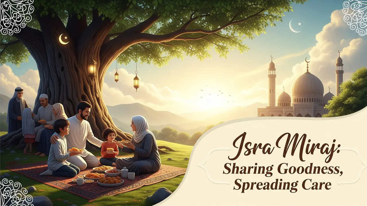 Contoh Poster Isra Miraj