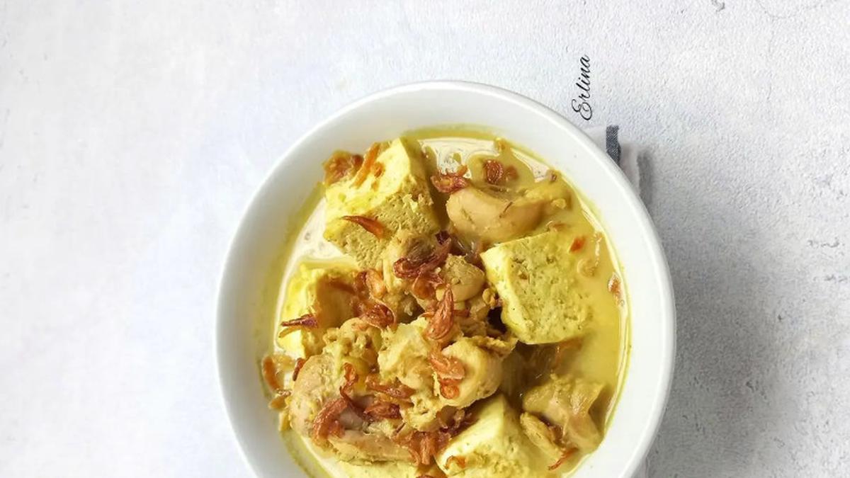 Resep dan Cara Membuat Kari Ayam Rendah Kolesterol tanpa Santan