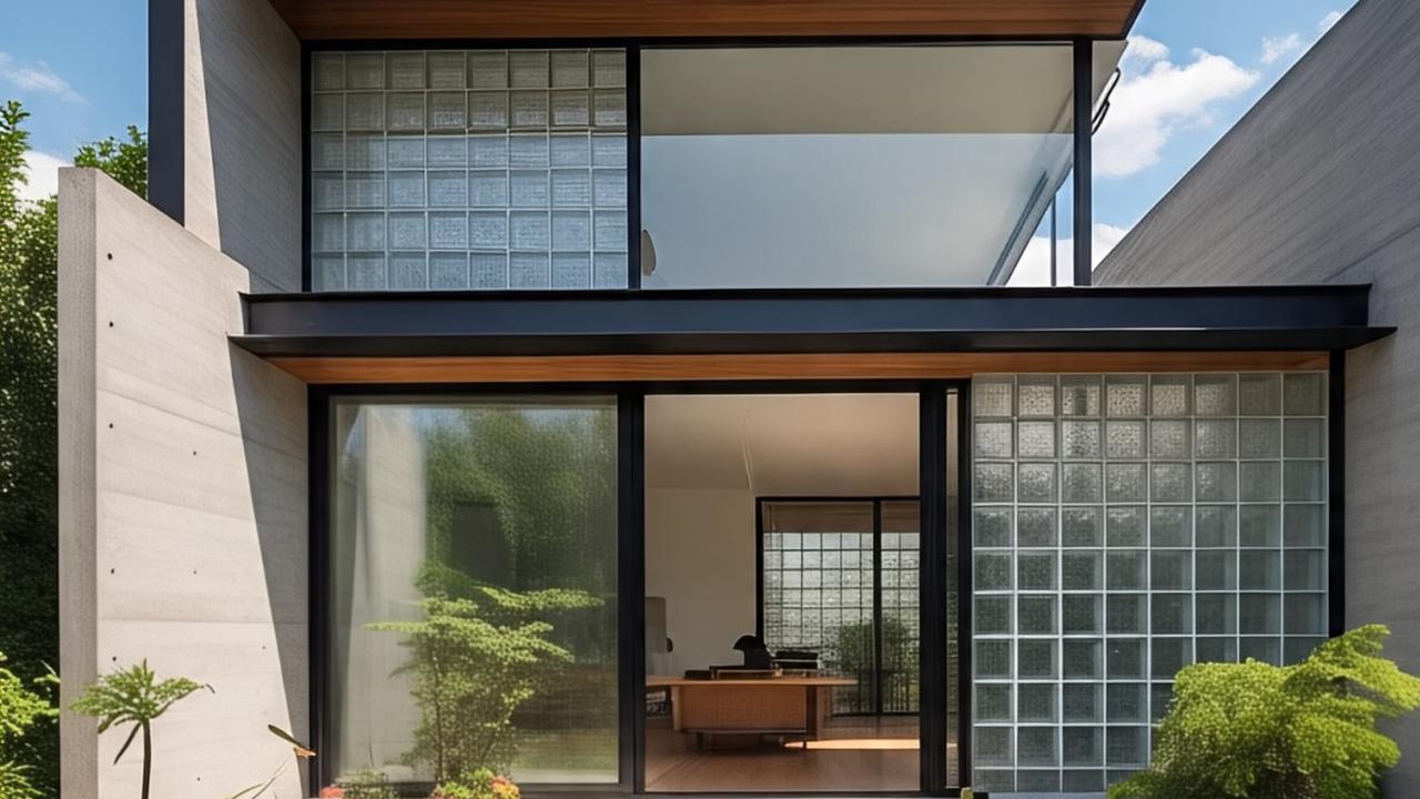 Ciptakan Hunian Sejuk dan Terang, Ini 7 Model Rumah Minimalis Kombinasi Roster & Glass Block