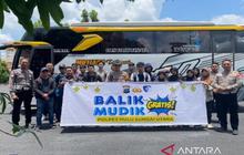Polda Kalsel Fasilitasi Arus Balik 256 Pemudik ke Banjarmasin dalam Program Gratis Polri Presisi