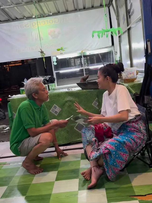 Potret kenangan Karina Ranau dengan Epy Kusnandar