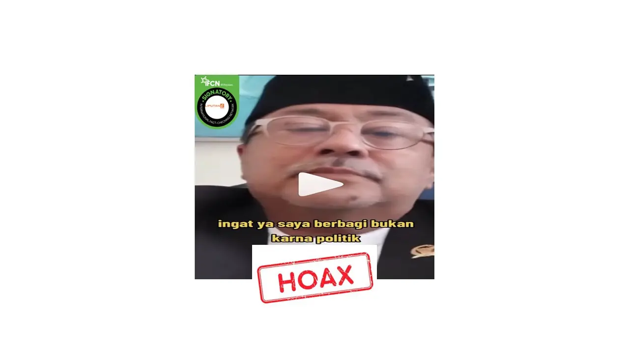 Cek fakta Rano Karno bagikan uang Rp 20 juta di media sosial