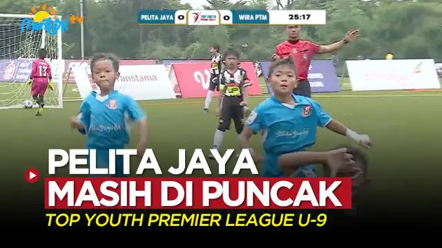 Berita video Pelita Jaya masih tangguh dan berada di puncak klasemen di Top Youth Premier League U-9.