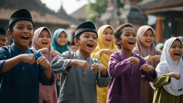 15 Yel Yel Ramadhan Penuh Semangat, Bikin Puasa Makin Ceria