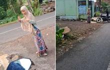 Viral Momen Haru Ibu Lepas Putrinya Kembali Bekerja usai Lebaran, Antar Sampai Jalan Raya