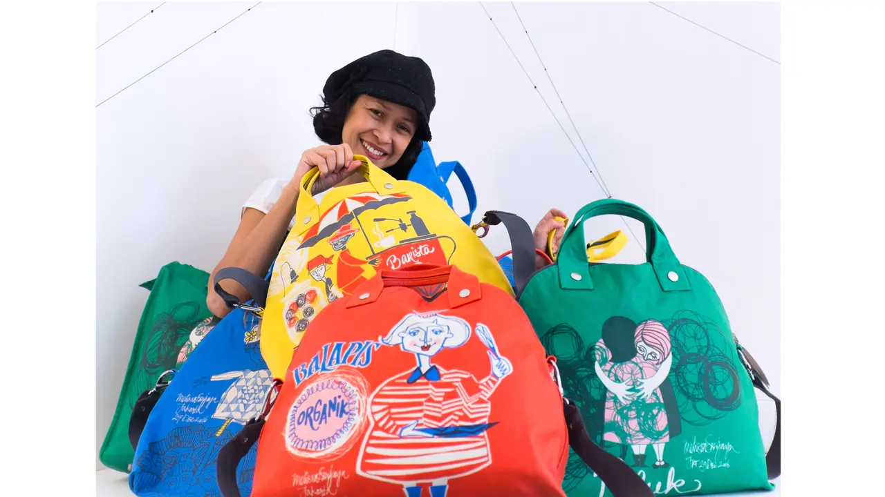Inspirasi Persinggungan dari Koleksi Tas Unik Melissa Sunjaya