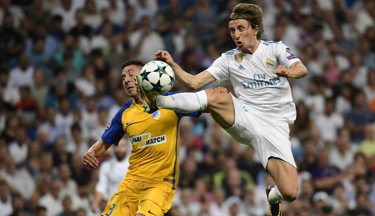 5. Luka Modric (Kroasia) - Real Madrid. (AFP/Pierre-Philippe Marcou)