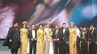 Gelar Miss Grand Indonesia 2018 dan Mahkota senilai Rp 3 Miliar berhasil diraih oleh Nadia Purwoko. (Foto: Liputan6.com/ Vinsensia D)