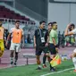 Protes keras pemain Dewa United kepada wasit di laga BRI Liga 1 (Dok Dewa United)