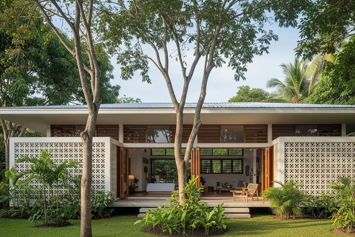 Inspirasi Rumah Adem Sepanjang Hari Meski Cuaca Panas Ekstrem
