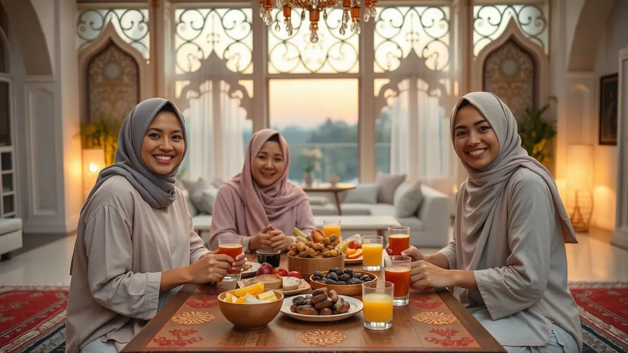 jawaban ucapan selamat berbuka puasa