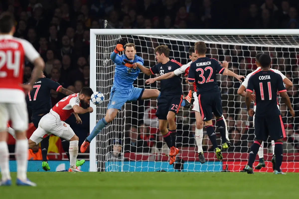 Arsenal Vs Bayern (Liputan6.com)