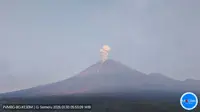 Gunung Semeru Erupsi, Semburkan Abu Vulkanik 1.000 Meter ke Arah Timur