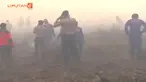 Kawasan Hutan di Taman Nasional bukit 12 di desa sungai Ruan, Kabupaten Batanghari Jambi, belum  dapat dipadamkan. Luas wilayah yang terbakar menghambat proses pemadaman.
