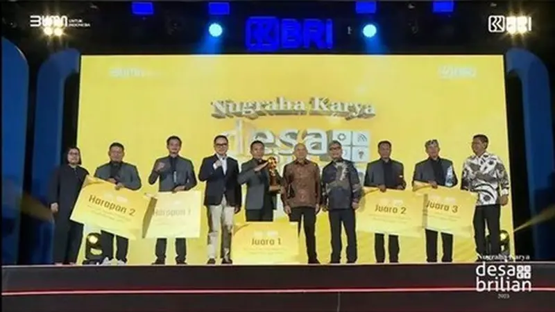 Kemeriahan Final Nugraha Karya Desa BRILiaN 2023