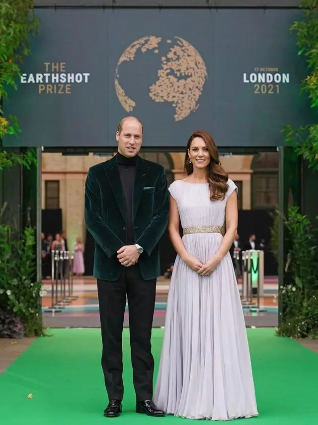 Komitmen Ramah Lingkungan, Kate Middleton Pakai Gaun 10 Tahun Lalu di Earthshot Prize