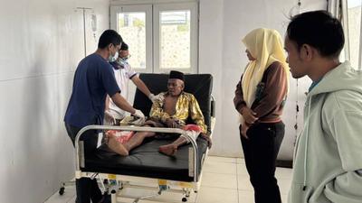 Mandi di Sungai, Lansia di Sulawesi Tenggara Duel dengan Buaya