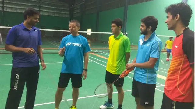 Eks pelatih Taufik Hidayat, Mulyo Handoyo.