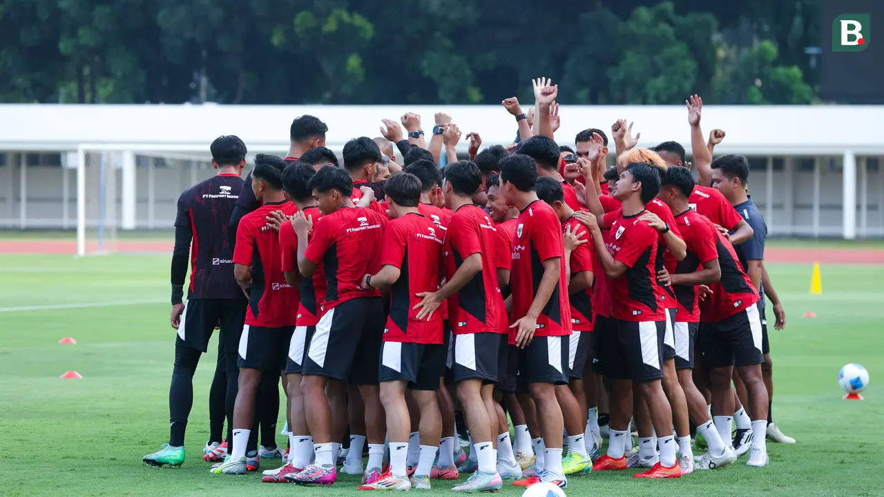 Foto: Timnas Indonesia U-22 Tancap Gas Gelar Latihan Perdana untuk SEA Games 2025