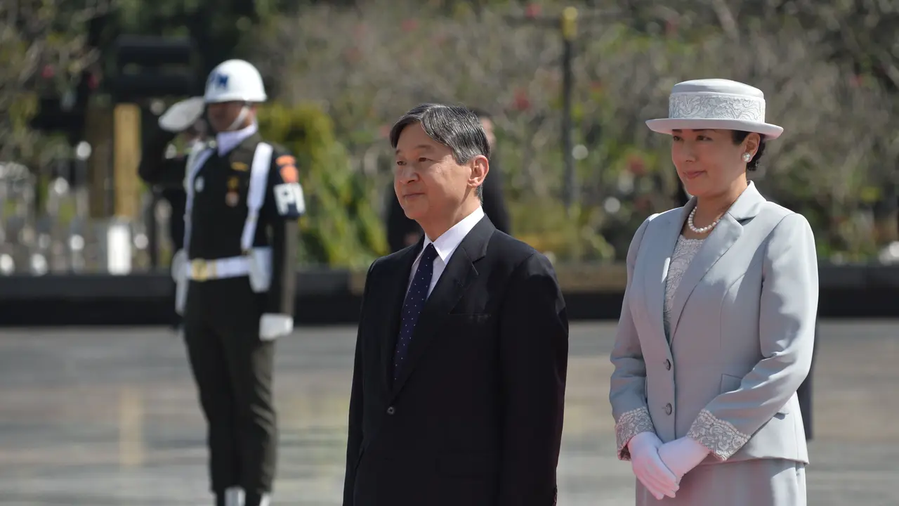 Kaisar Jepang Naruhito di TMP Kalibata