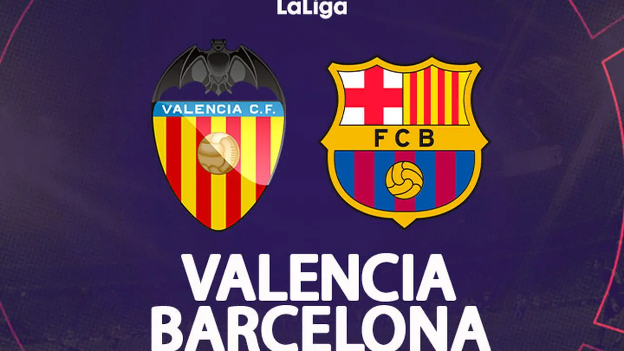 Liga Spanyol - Valencia Vs Barcelona