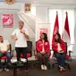 Mantan atlet mixed martial arts (MMA), Rudy “The Golden Boy” Agustian (kedua dari kiri), bergabung ke Partai Solidaritas Indonesia (PSI) dan menjadi calon legislatif (Dok PSI)