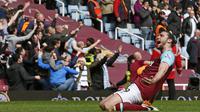 Andy Carroll di laga West Ham Vs Arsenal (Reuters)