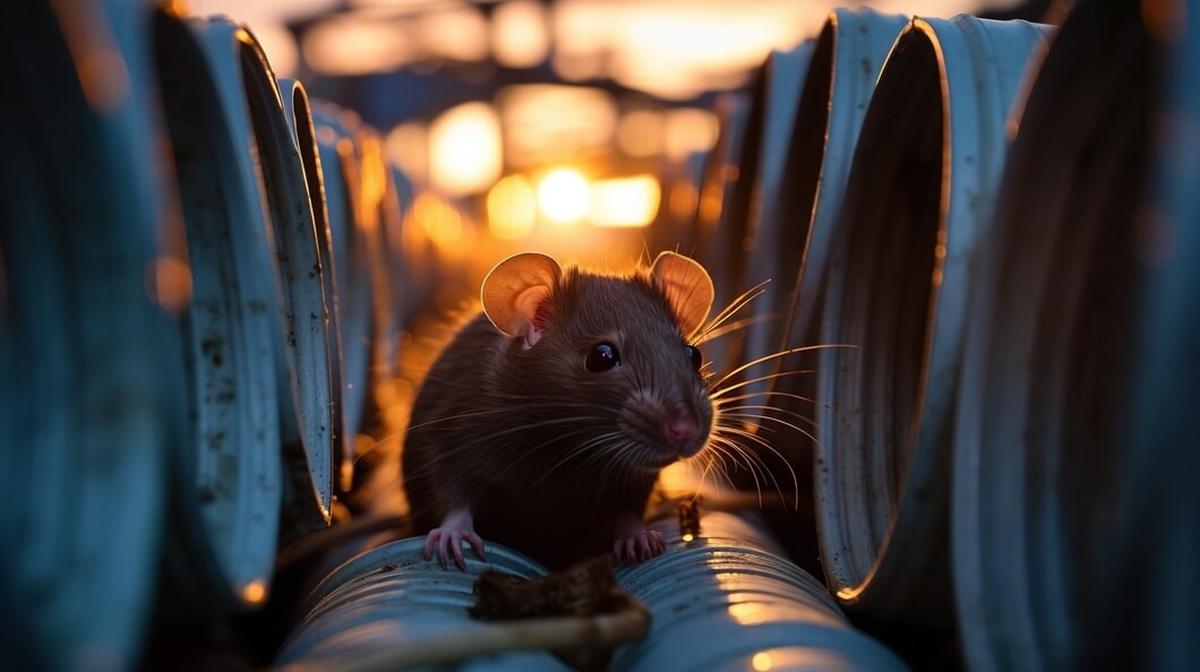 Ilustrasi Tikus dalam Mobil