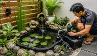 Cara Membuat Kolam Mini yang Tidak Cepat Kotor, Ikuti 8 Langkah Ini agar Air Jernih & Ikan Sehat