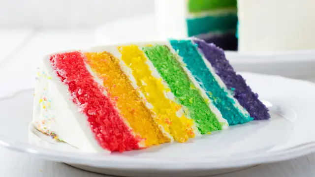 rainbow cake