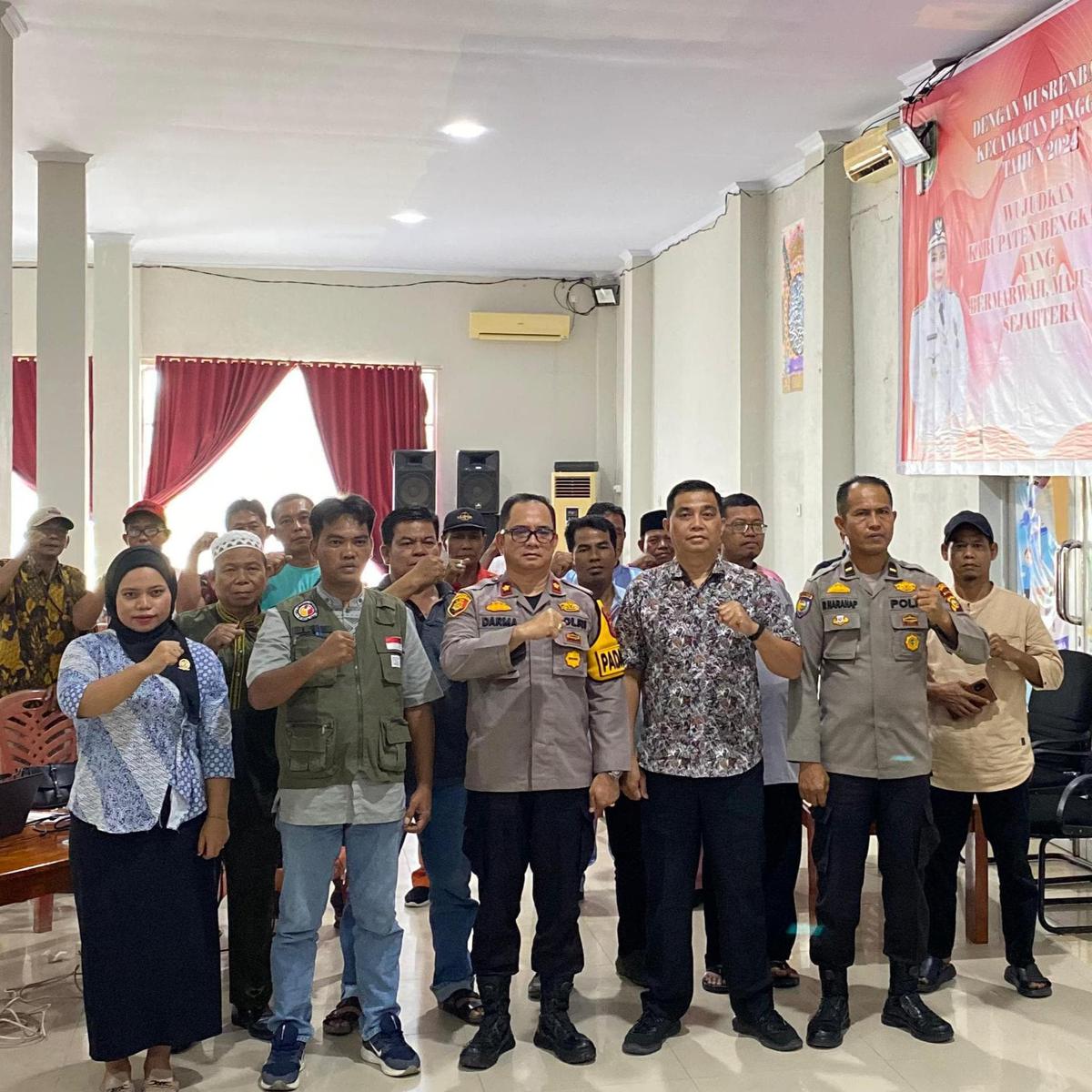 Polisi dan Masyarakat Bengkalis Bersinergi Ciptakan Pilkada Damai & Kondusif