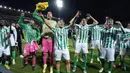 Hasil tersebut cukup membawa Antony dkk melaju ke partai final karena unggul agregat dengan skor 4-3. (Marco Bucco/LaPresse via AP)